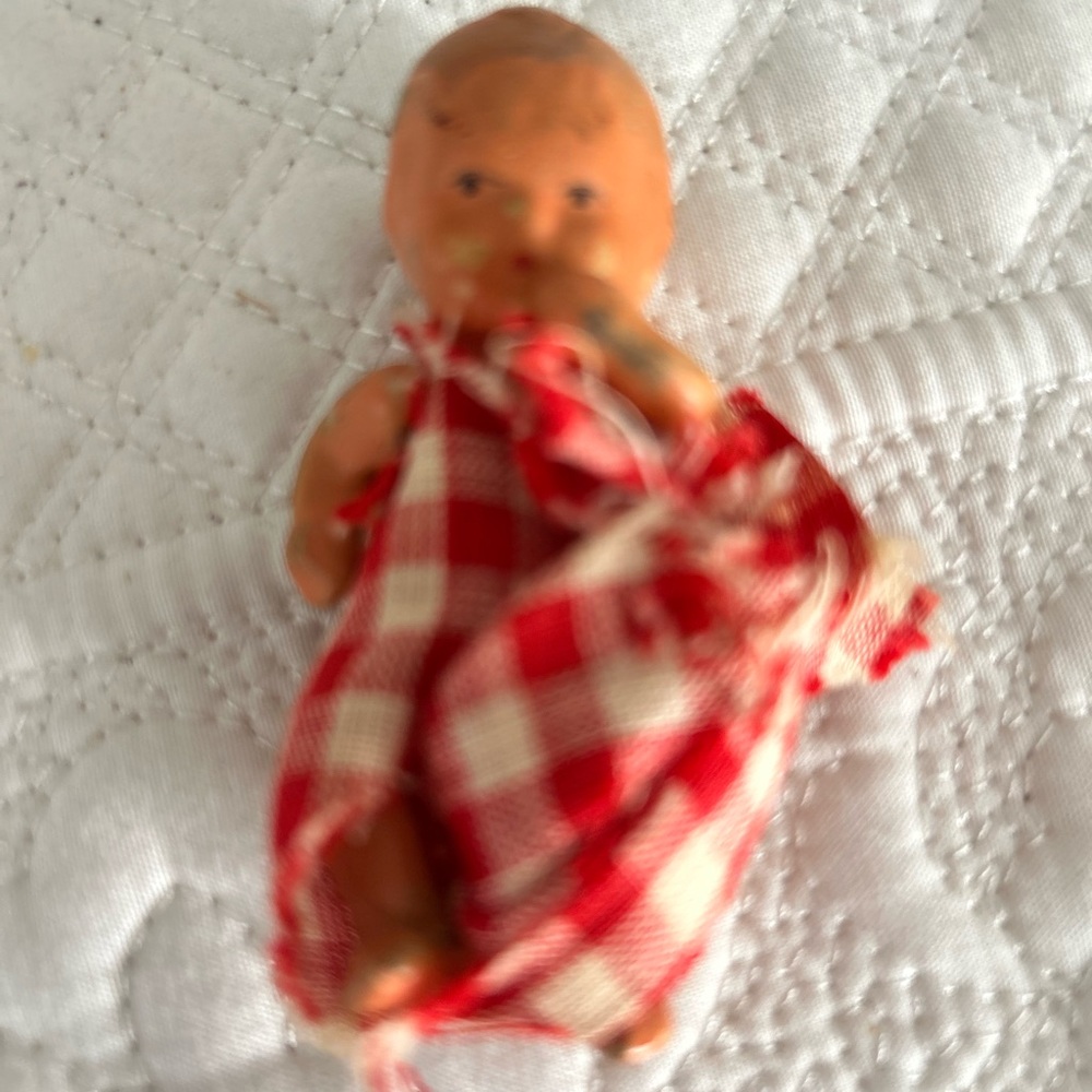 Antique celluloid baby doll